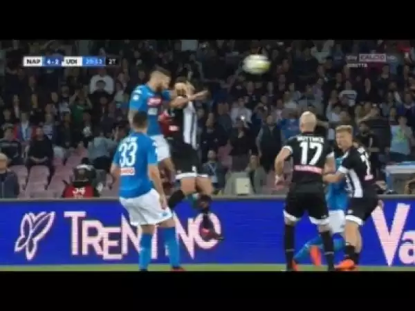 Video: Napoli vs Udinese 4-2 All Goals & Highlights 18/04/2018